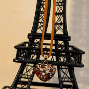 Necklace with earrings